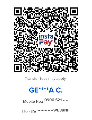 GCash / Maya QR code
